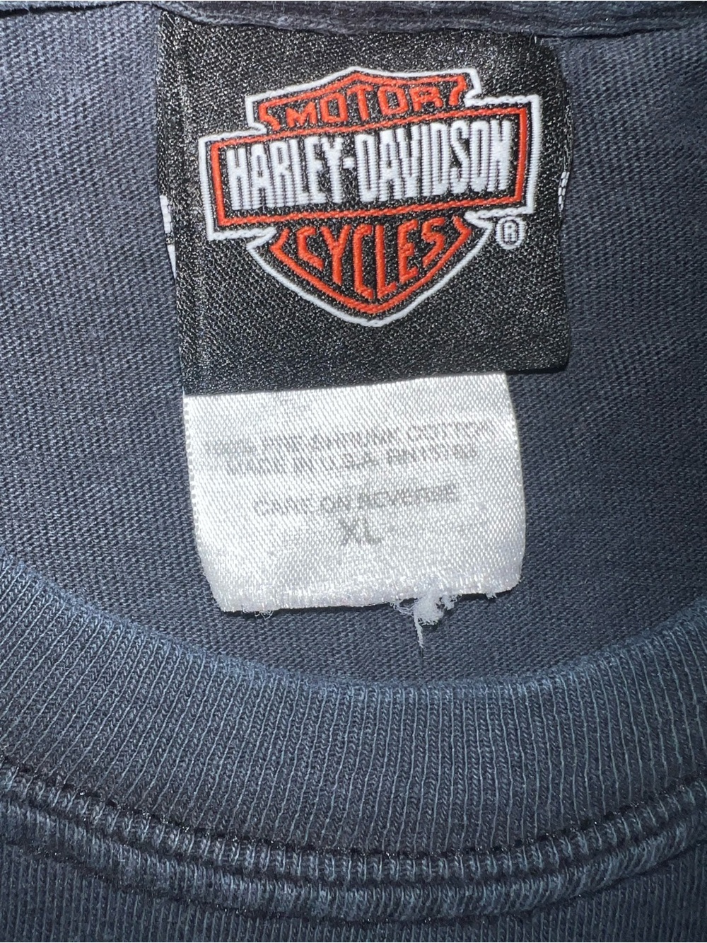 Harley-Davidson Black Tee Missoula Montana - Picture 2 of 3